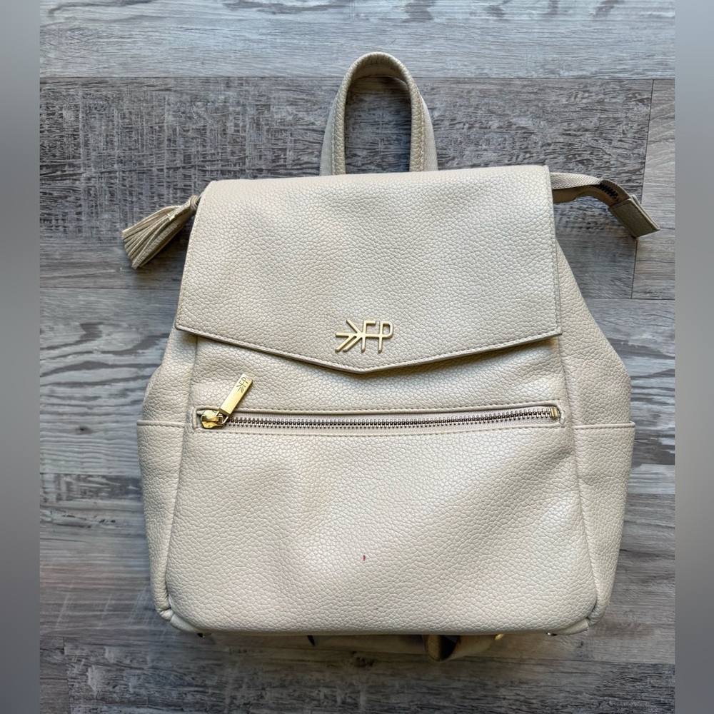 Freshly Picked Mini Classic Cream Diaper Bag